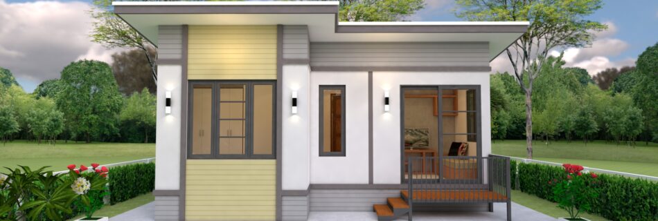 small modern house